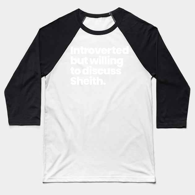 Introverted but willing to discuss Sheith - Voltron: Legendary Defender Baseball T-Shirt by VikingElf